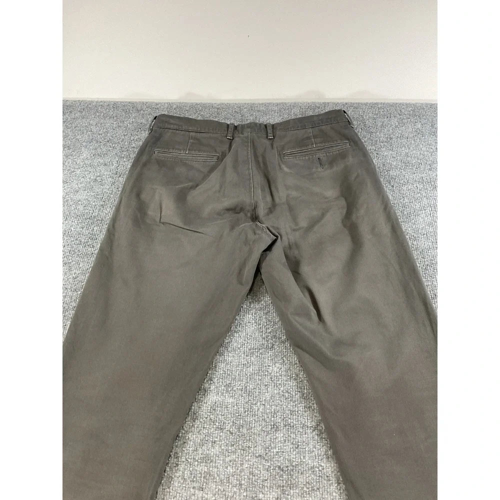 J Crew 770 Stretch Pants 32x32 Slim Fit Gray Chino Flat Front Casual Dress Men's